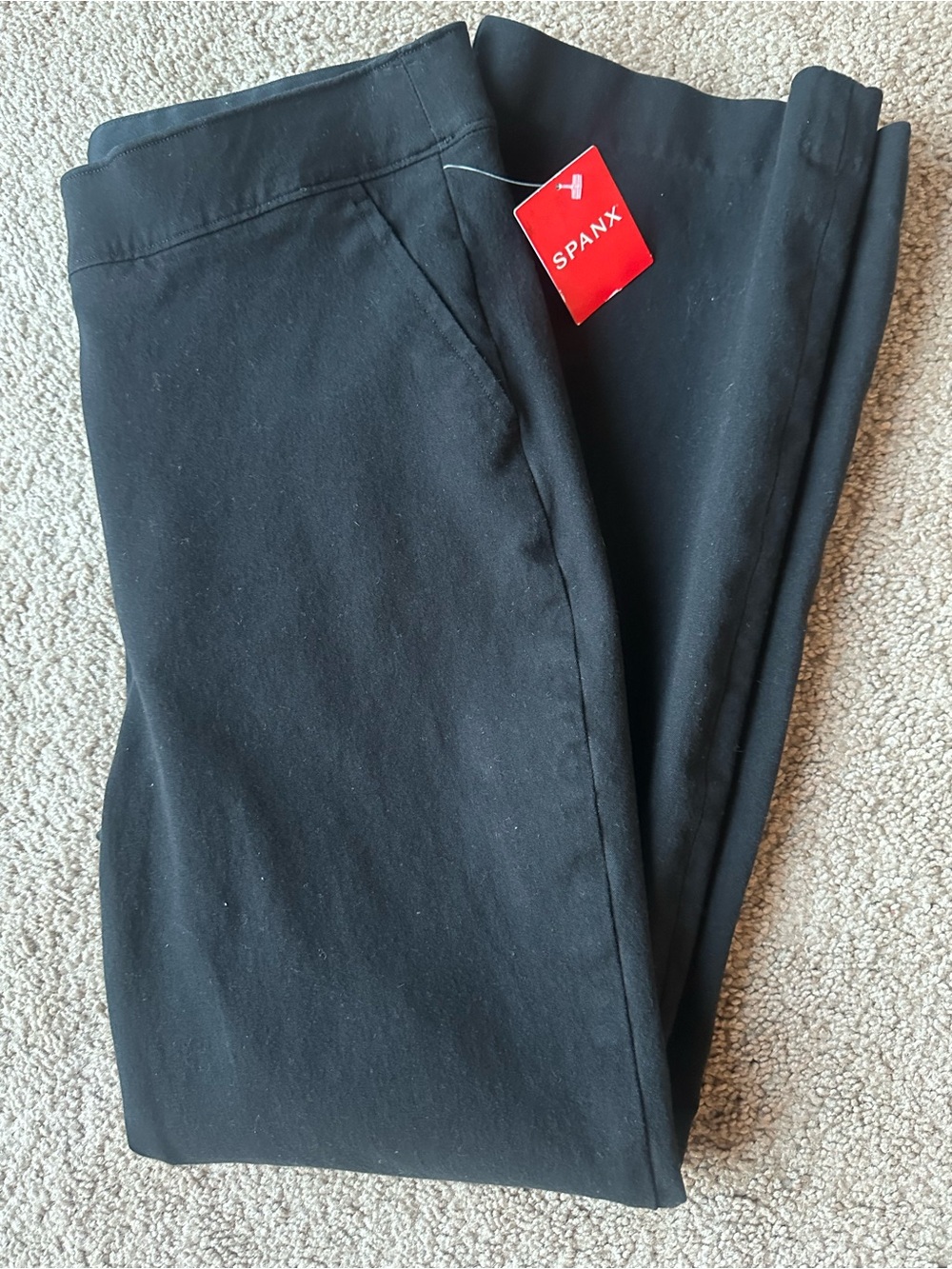Spanx Polished Kick Flare Pants Classic Black